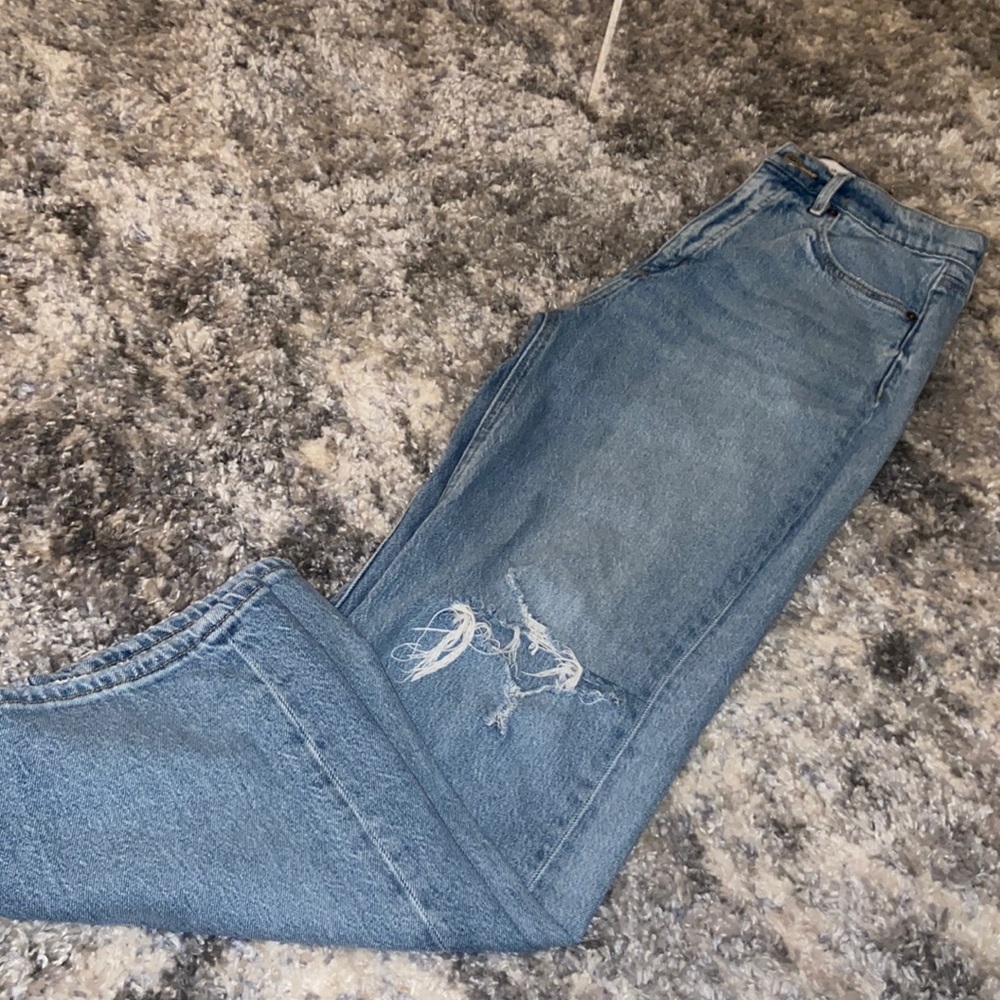 Worn once Loft Straight Jeans